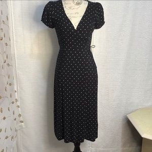 Midi Polka Dot Dress